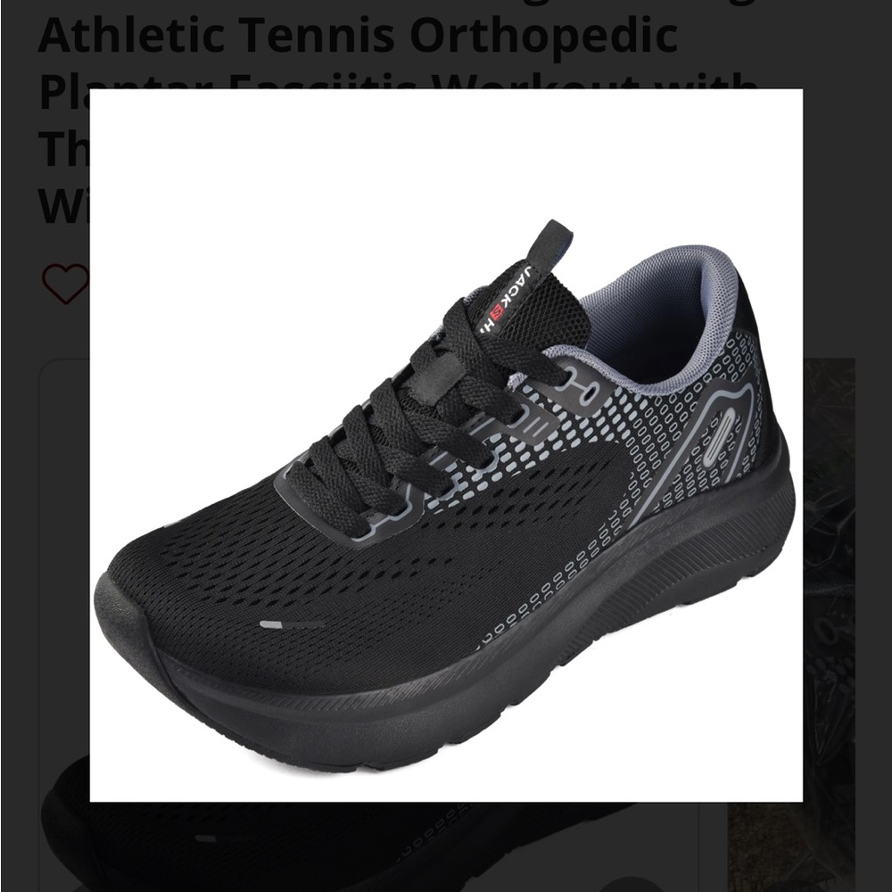 Black Athletic Sneakers